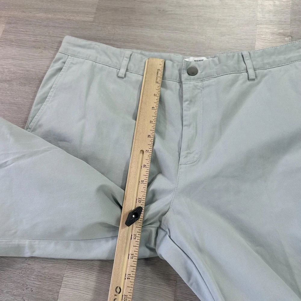 SPOKE Pants Mens 37x31 Gray Stretch Chino Regular Fit Casual Everyday Wear